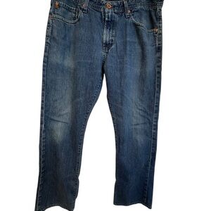 AG Adriano Goldschmied Straight Blue Jeans